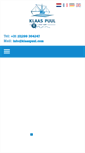 Mobile Screenshot of klaaspuul.com